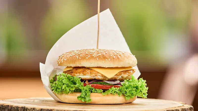 A burger
