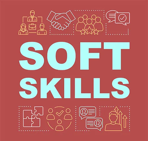 Illustration of soft skills for interpersonal skills