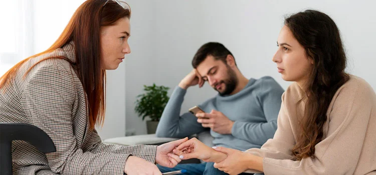 A Couple Discussing Their Issues with Marriage Counsellor