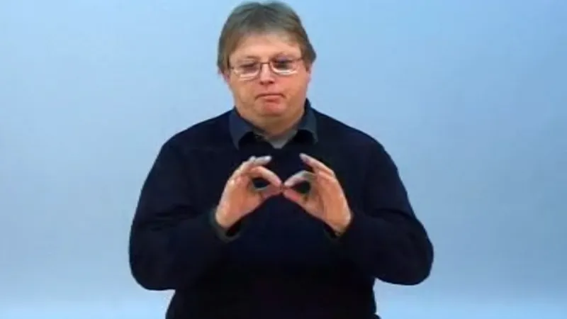 Peace in sign language uk