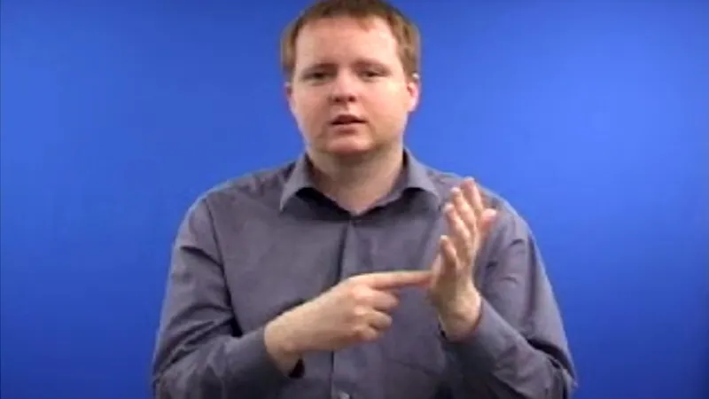 posture T in sign language