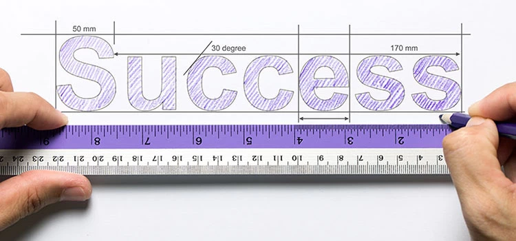 Success written on a piece of white paper