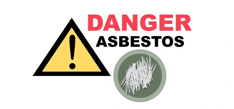 Asbestos Fibers Danger Sign Sample