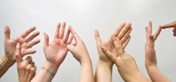 Hands Demonstrating Fingerspelling