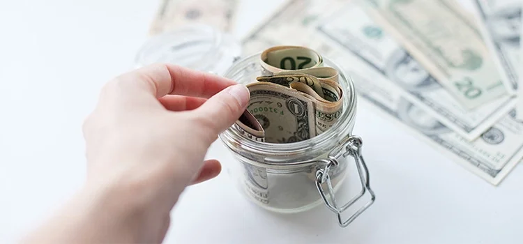 Saving Salary On a Jar
