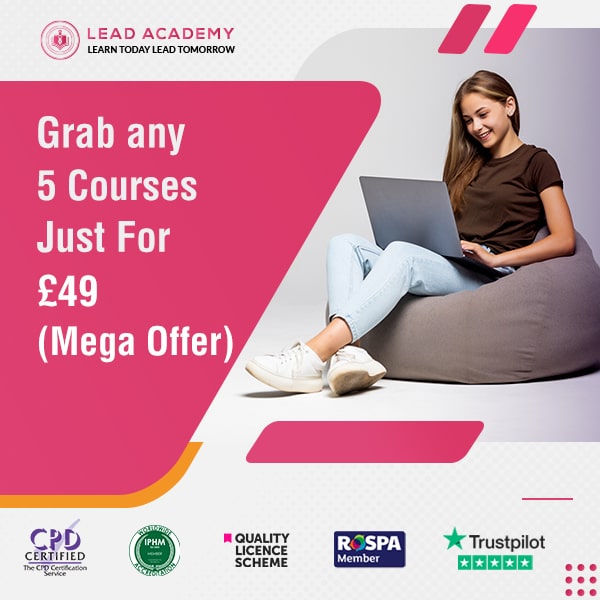 Any 5 Courses Just For £49 (Mega Offer)