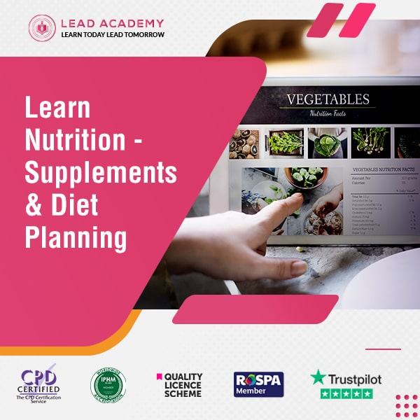 Nutrition Diploma Course - Supplements & Diet Planning
