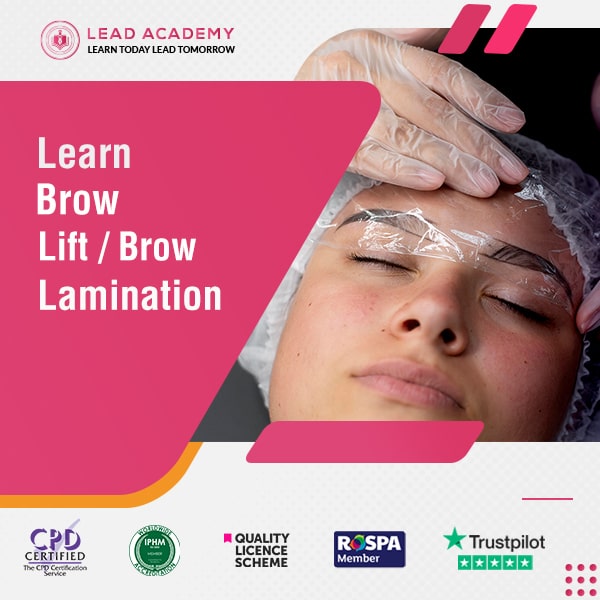 Brow Lift Brow Lamination Training Course