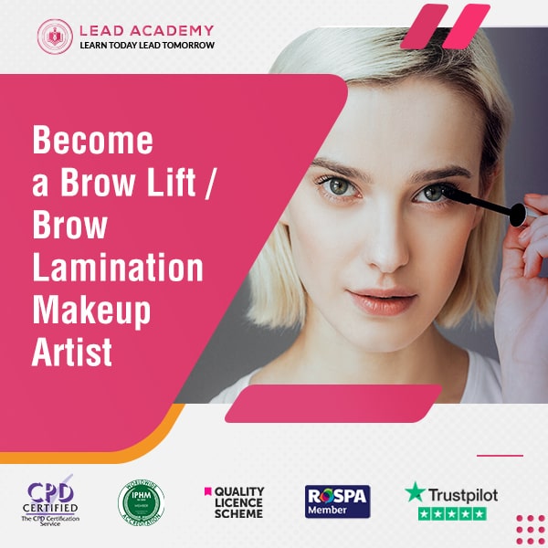 Makeup Artist - Brow Lift Brow Lamination Course Online