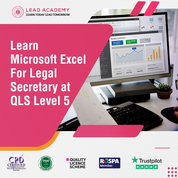 Microsoft Excel Course For Legal Secretary at QLS Level 5