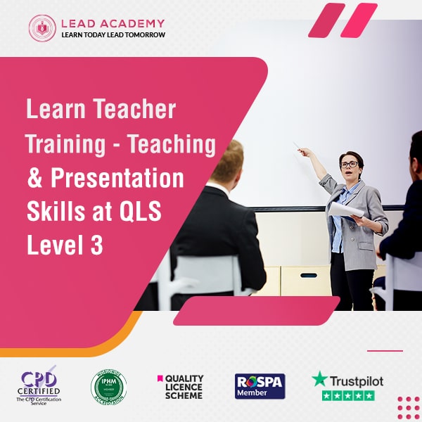 Teacher Training Course - Teaching & Presentation Skills at QLS Level 3