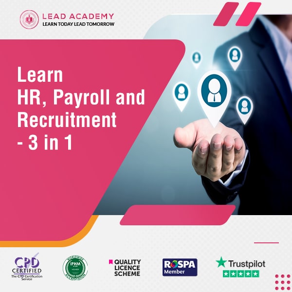 HR, Payroll and Recruitment - 3 Courses in 1 Bundle