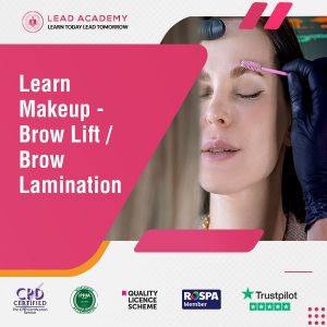 Makeup - Brow Lift Brow Lamination Course Online