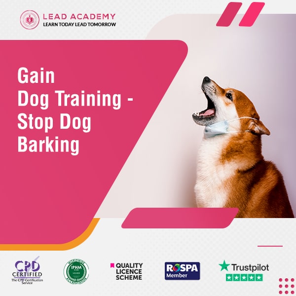 Dog Training - Stop Dog Barking Course Online