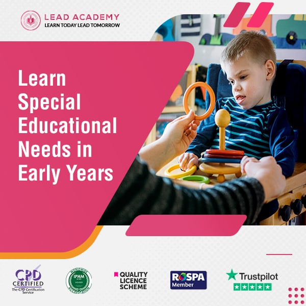 Special Educational Needs in Early Years Course Online