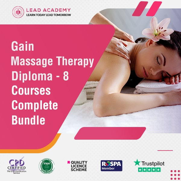 Massage Therapy Diploma – 8 Courses Complete Bundle
