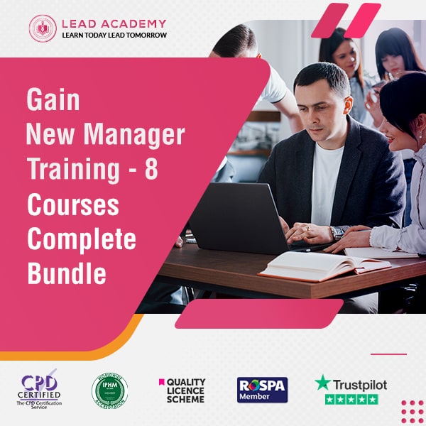 New Manager Training - 8 Courses Complete Bundle