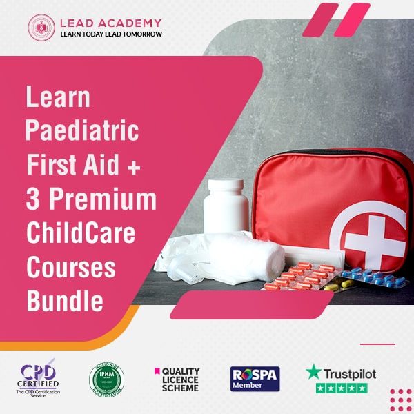 Paediatric First Aid + 3 Premium ChildCare Courses Bundle