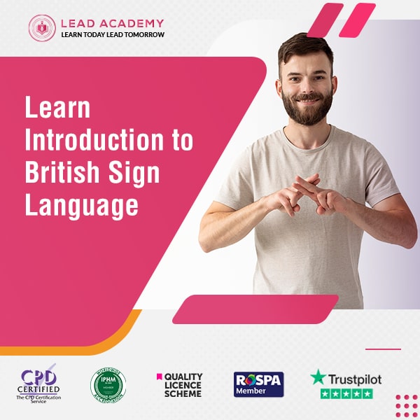 Introduction to British Sign Language Course