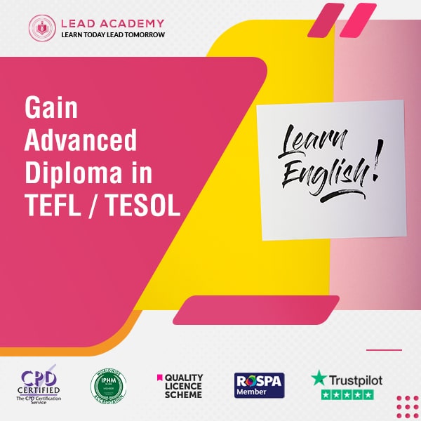 Advanced Diploma in TEFL TESOL Online Course