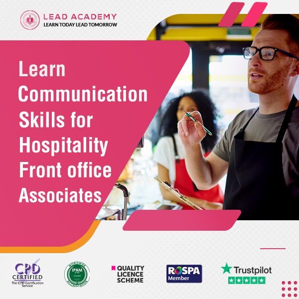 Communication Skills Course for Hospitality Front Office Associates