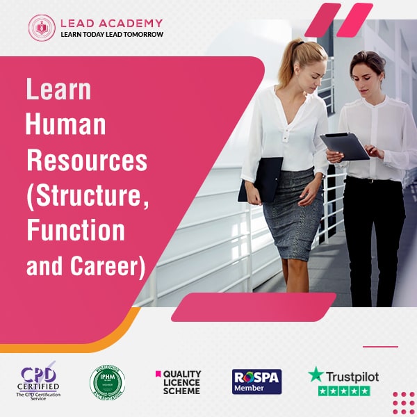 Human Resources Course (Structure, Function and Career)
