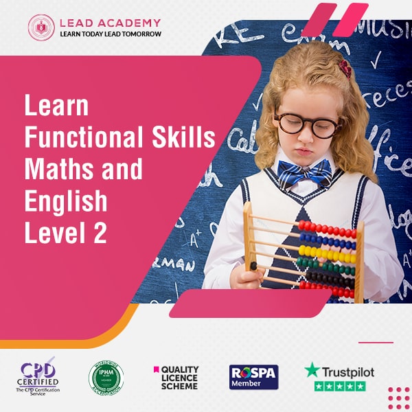 Functional Skills Maths and English Level 2 Course with Online Exam