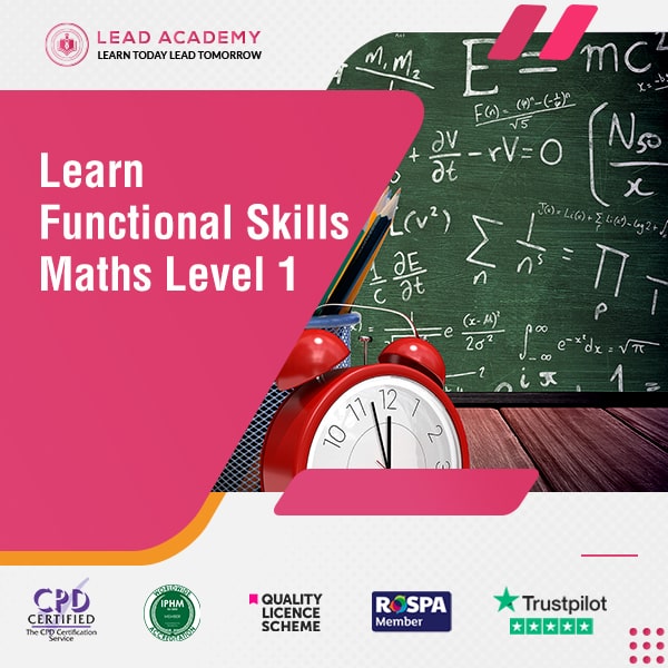 Functional Skills Maths Level 1 Online Course with Exam