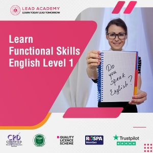 Functional Skills English Level 1 Online Course with Exam