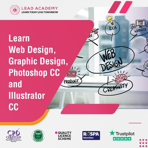 Web Design, Graphic Design, Photoshop CC and Illustrator CC Online Training Bundle